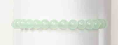 POWER MINI 4MM BRACELET - GREEN JADE