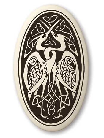 PENDANT - BIRD OVAL