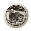 PENDANT -  BLACK BEAR ROUND