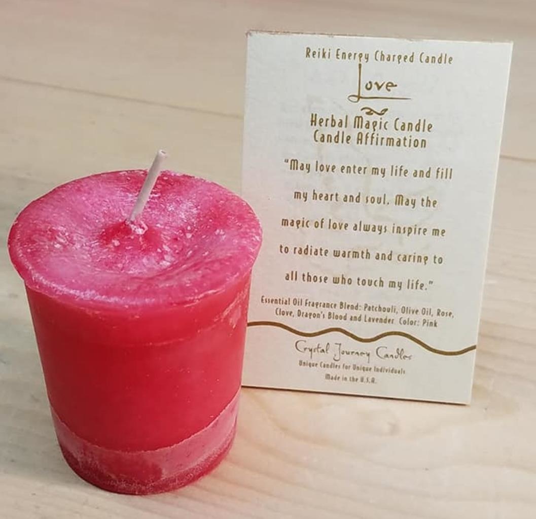 VOTIVE CANDLE - LOVE