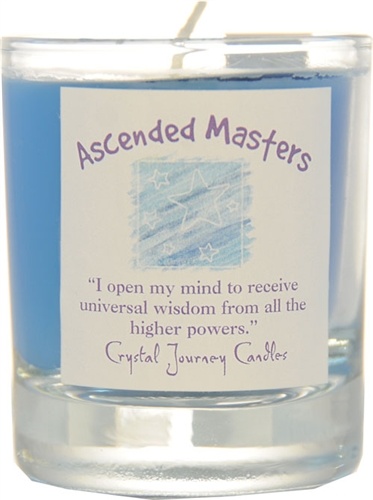 VOTIVE CANDLE IN GLASS - ASCENDED MASTERS