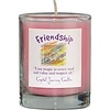 VOTIVE CANDLE IN GLASS - FRIENDSHIP