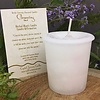 VOTIVE CANDLE - CLEANSING REIKI WHITE