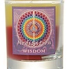 VOTIVE CANDLE IN GLASS -  MEDITATION WISDOM