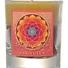 VOTIVE CANDLE IN GLASS -  GOLDEN LOTUS VITALITY