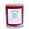 VOTIVE CANDLE IN GLASS - WISDOM