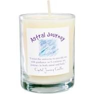 VOTIVE CANDLE IN GLASS - ASTRAL JOURNEY