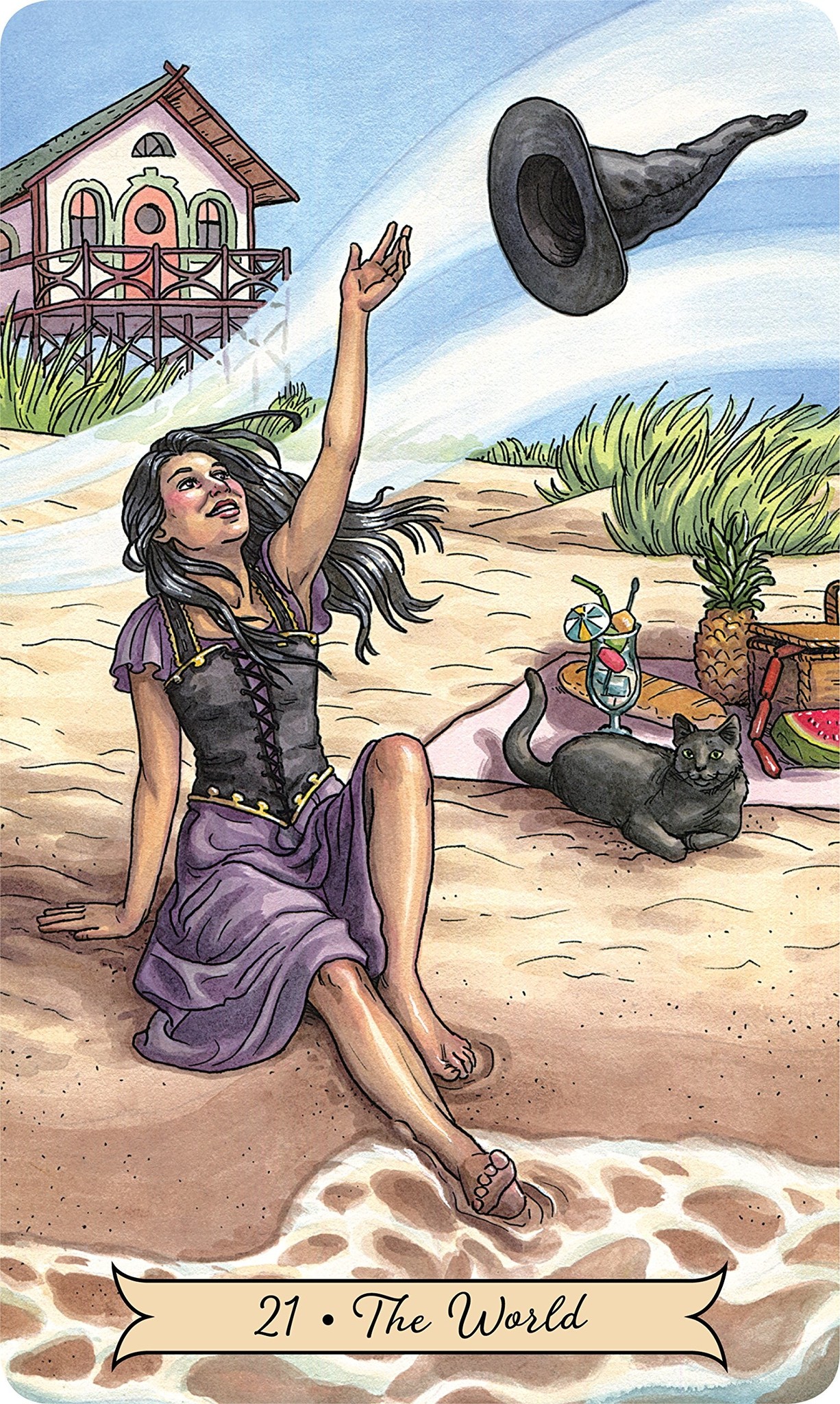 DECK EVERYDAY WITCH TAROT BY DEBORAH BLAKE