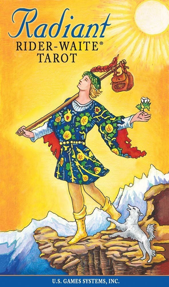 DECK RADIANT RIDER WAITE TAROT BY U.S. GAMES SYSTEMS INC.