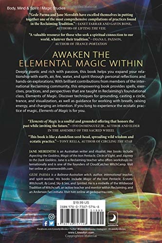ELEMENTS OF MAGIC BY JANE MEREDITH - PBK