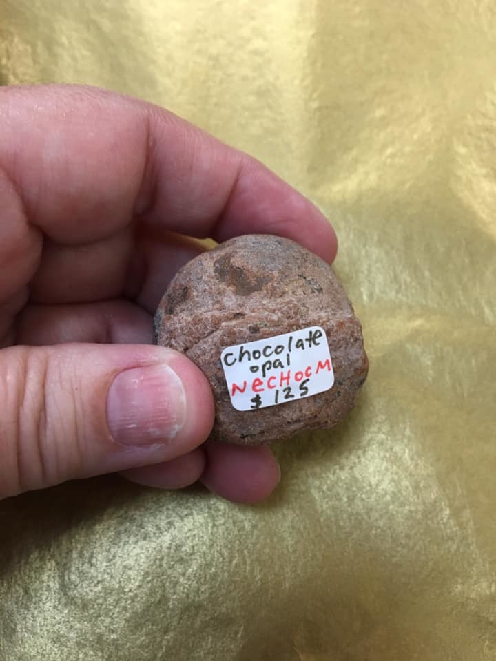 STONE CHOCOLATE OPAL FROM ETHIOPIA'S YITA RIDGE, MEDIUM