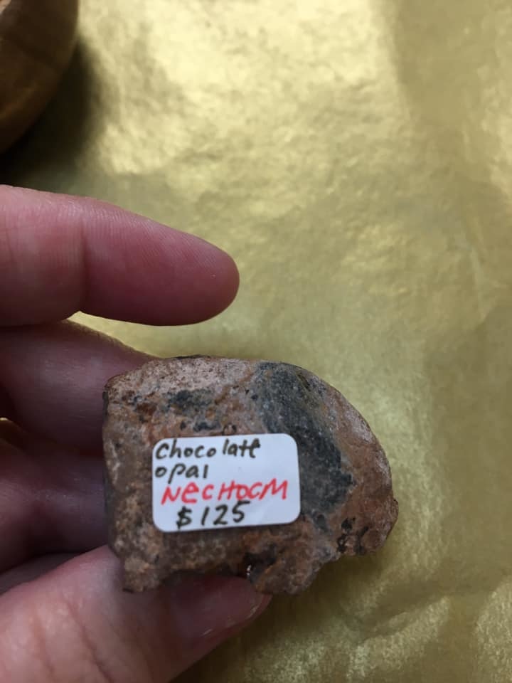 STONE CHOCOLATE OPAL FROM ETHIOPIA'S YITA RIDGE, MEDIUM