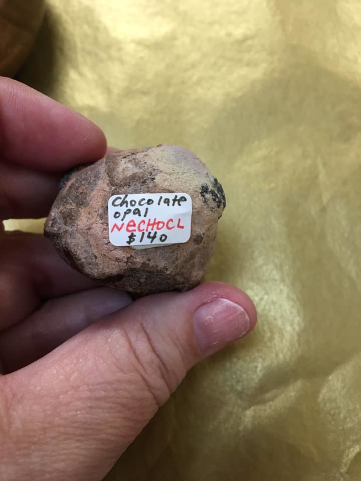 STONE CHOCOLATE OPAL FROM ETHIOPIA'S YITA RIDGE, LARGE