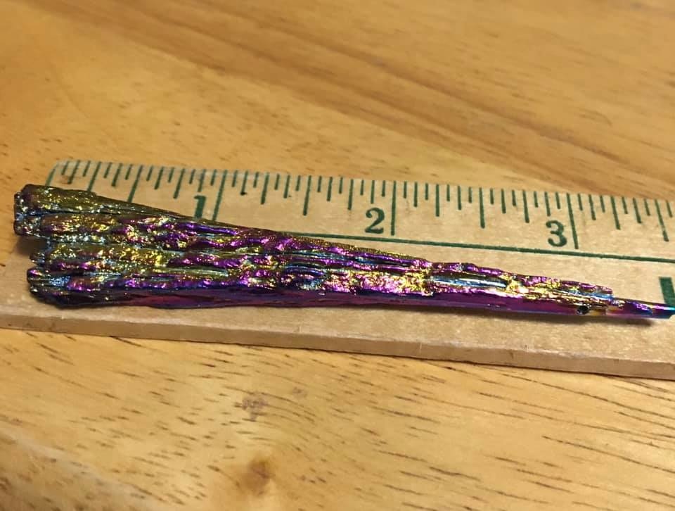 STONE TITANIUM AURA KYANITE LARGE