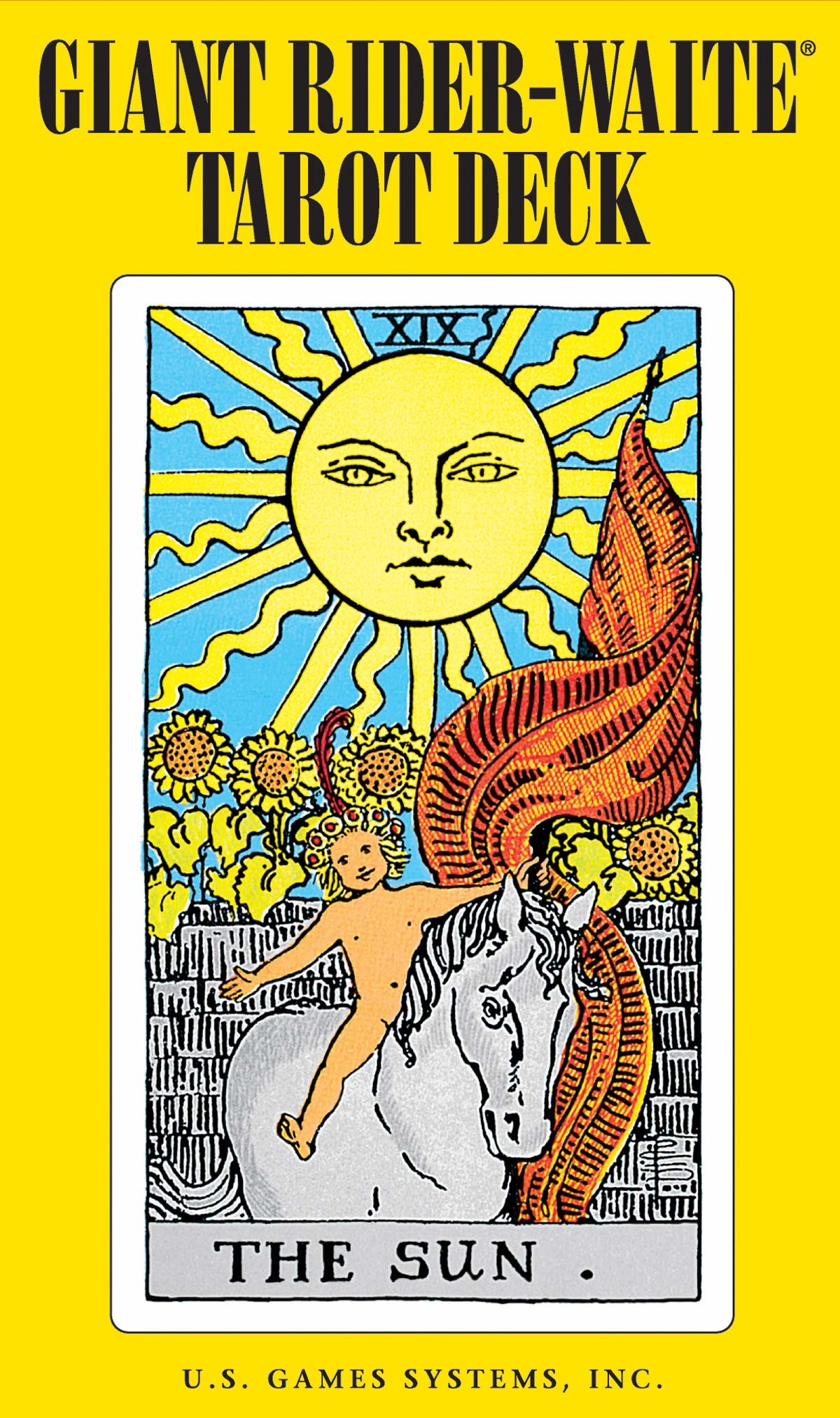 DECK GIANT RIDER-WAITE TAROT BY PAMELA COLMAN SMITH, ARTHUR EDWARD WAITE