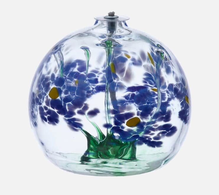 GLASS BALL BLOSSOM, 3" THINKING OF YOU
