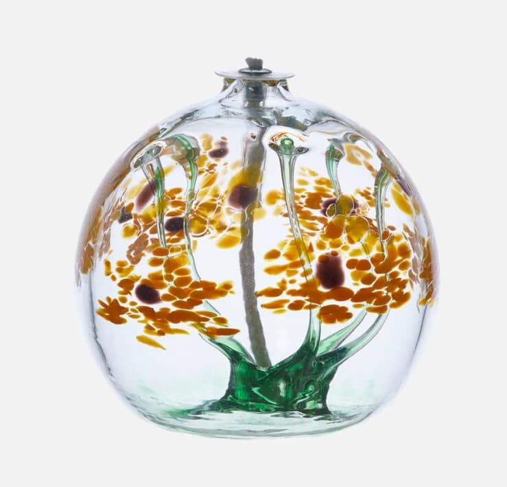 GLASS BALL BLOSSOM, 3" THANKS