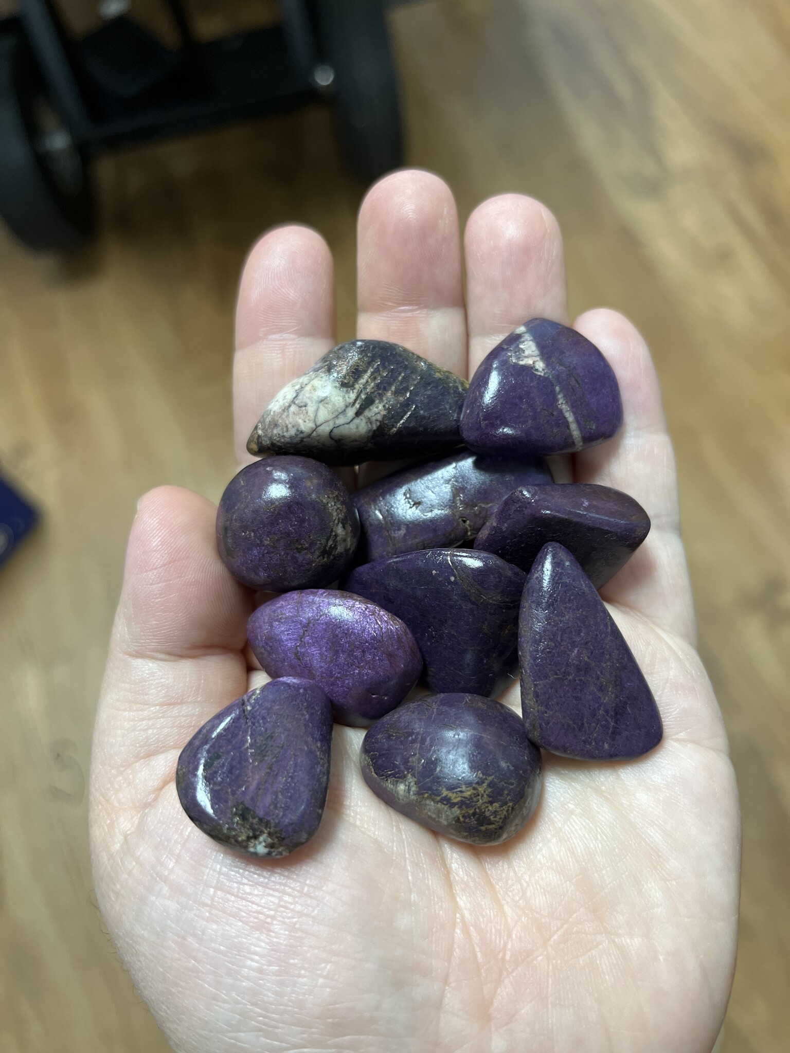 STONE PURPURITE TUMBLED LARGE