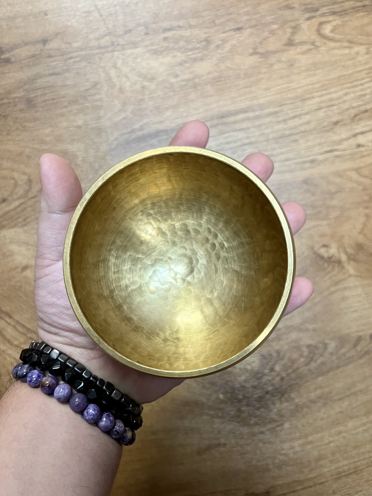 SINGING BOWL TIBETAN HAND-HAMMERED 4"