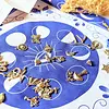 KIT CHARM CASTING DIVINATION SET - 25 CHARMS, CLOTH