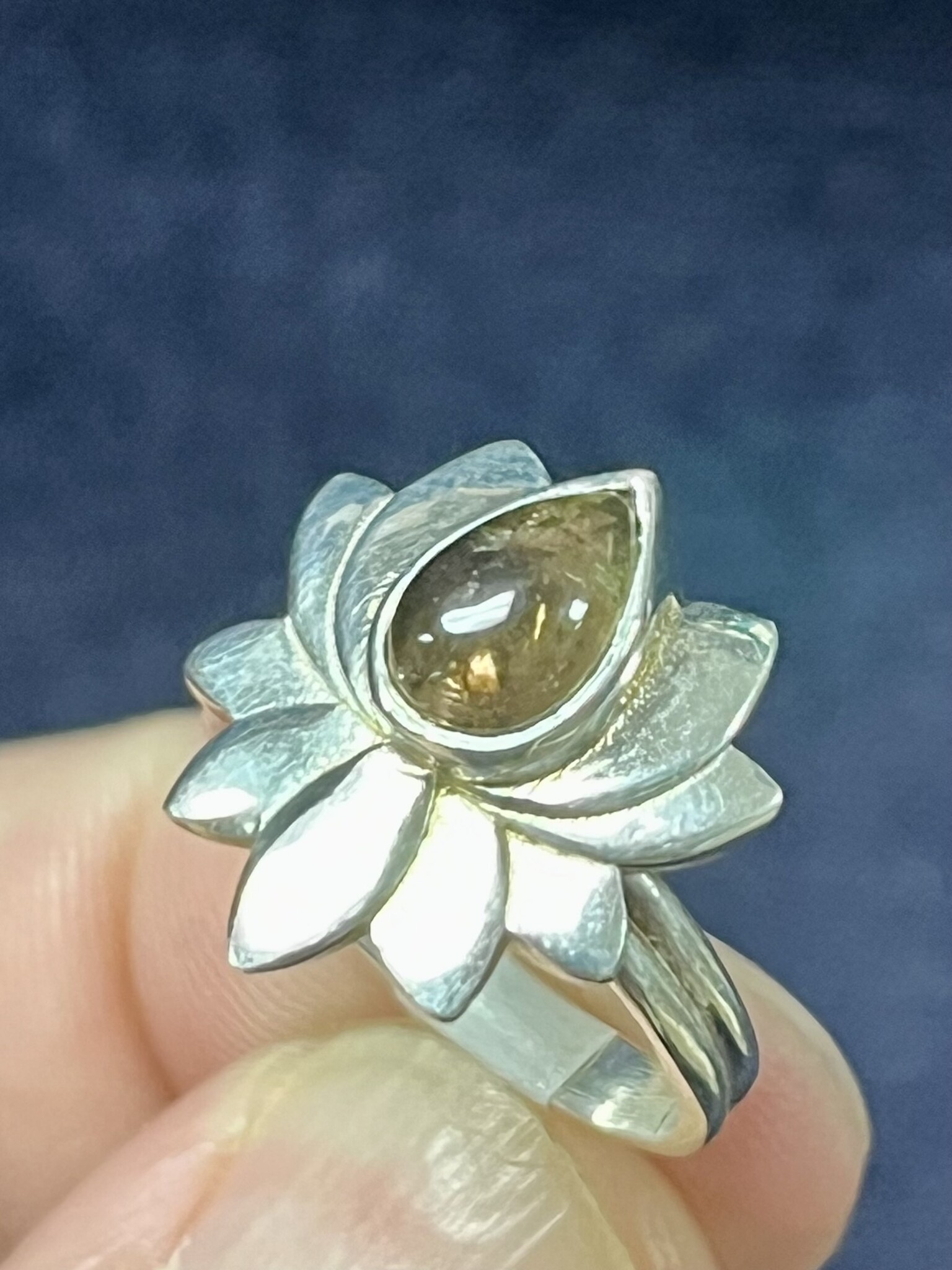 RING TOURMALINE 390627 SZ5 LOTUS