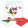 FLYING WISH PAPER MINI KIT W/ 15 WISHES & ACCESSORIES, LOVE IS LOVE