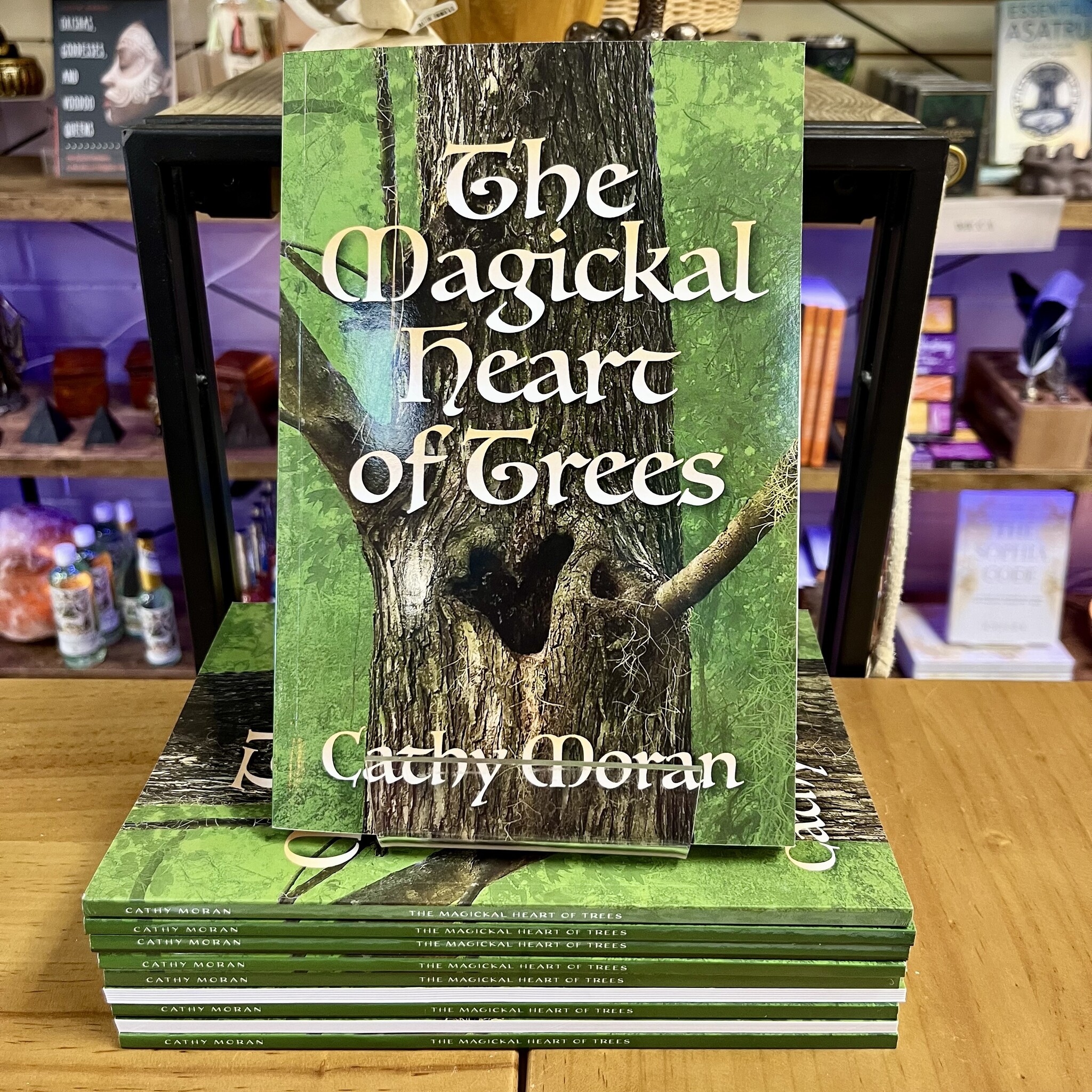 MAGICKAL HEART OF TREES BY CATHY MORAN -  LOCAL AUTHOR