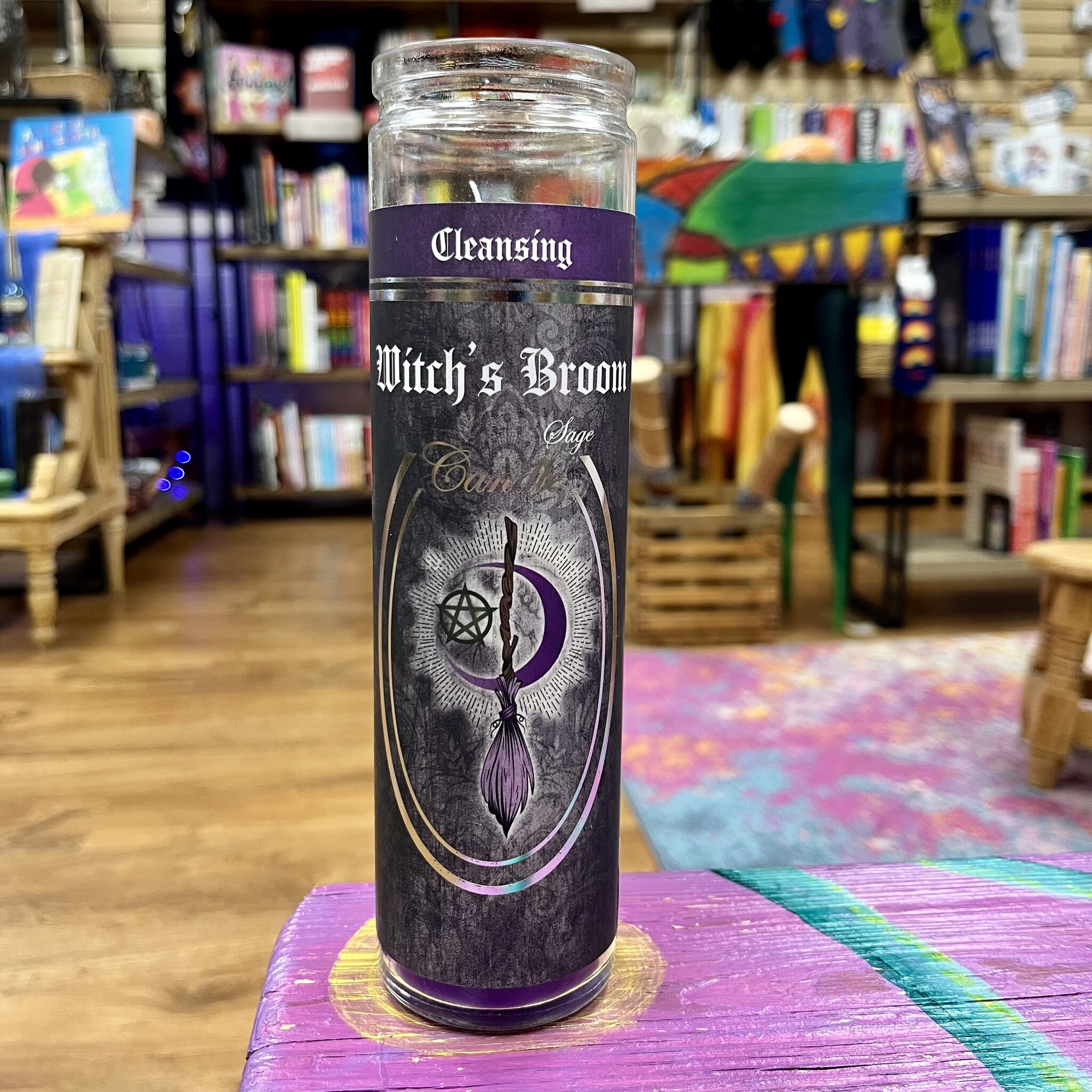CNDL 7 DAY WITCH'S BROOM - SAGE