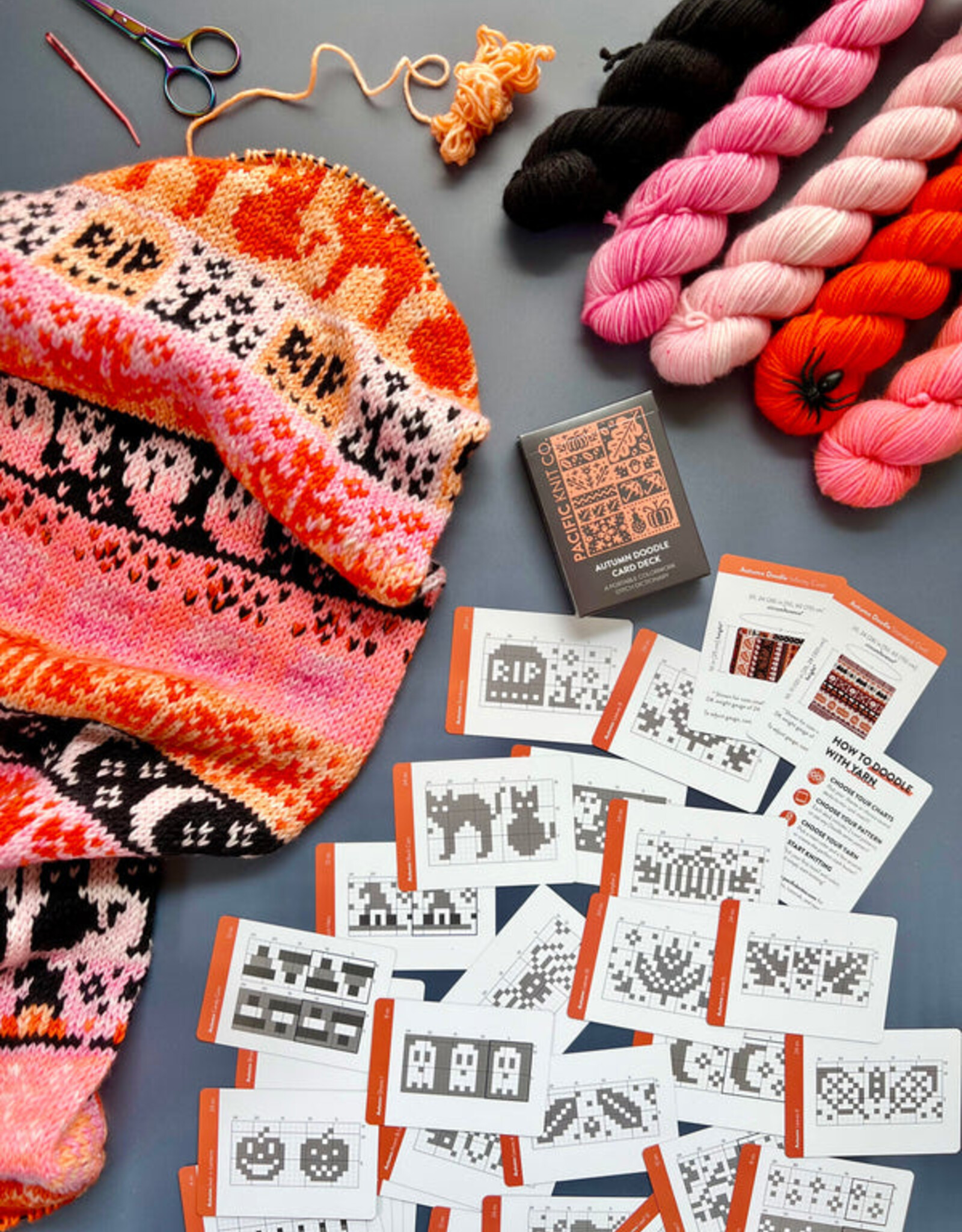 Pacific Knit Co. Doodle Card Deck