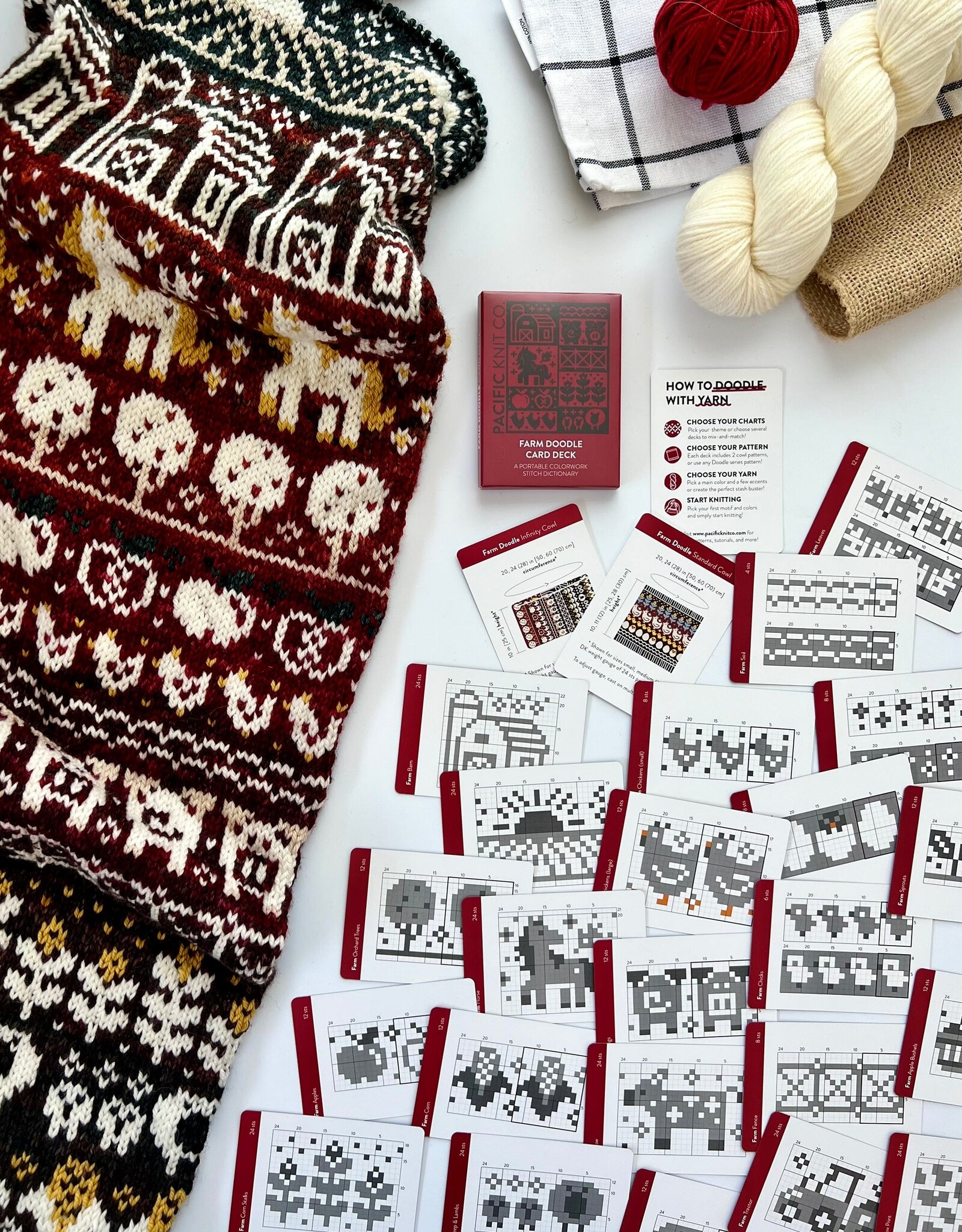 Pacific Knit Co. Doodle Card Deck - Expansion
