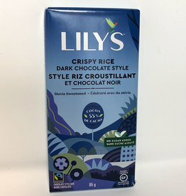 Lily's Sweets Lilys Sweets - Dark Chocolaty Bar, Crispy Rice