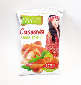 Wai Lana Wai Lana - Cassava Chips, Lime Chili  (85g)