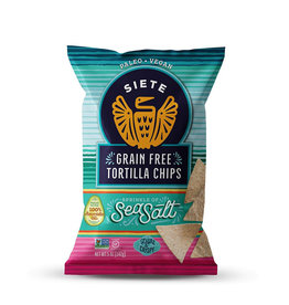 Siete Siete - Grain Free Tortilla Chips, Sea Salt