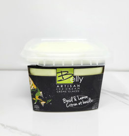 Belly Ice Cream Co. Belly Ice Cream Co. - Basil & Lemon Gelato (500ml)