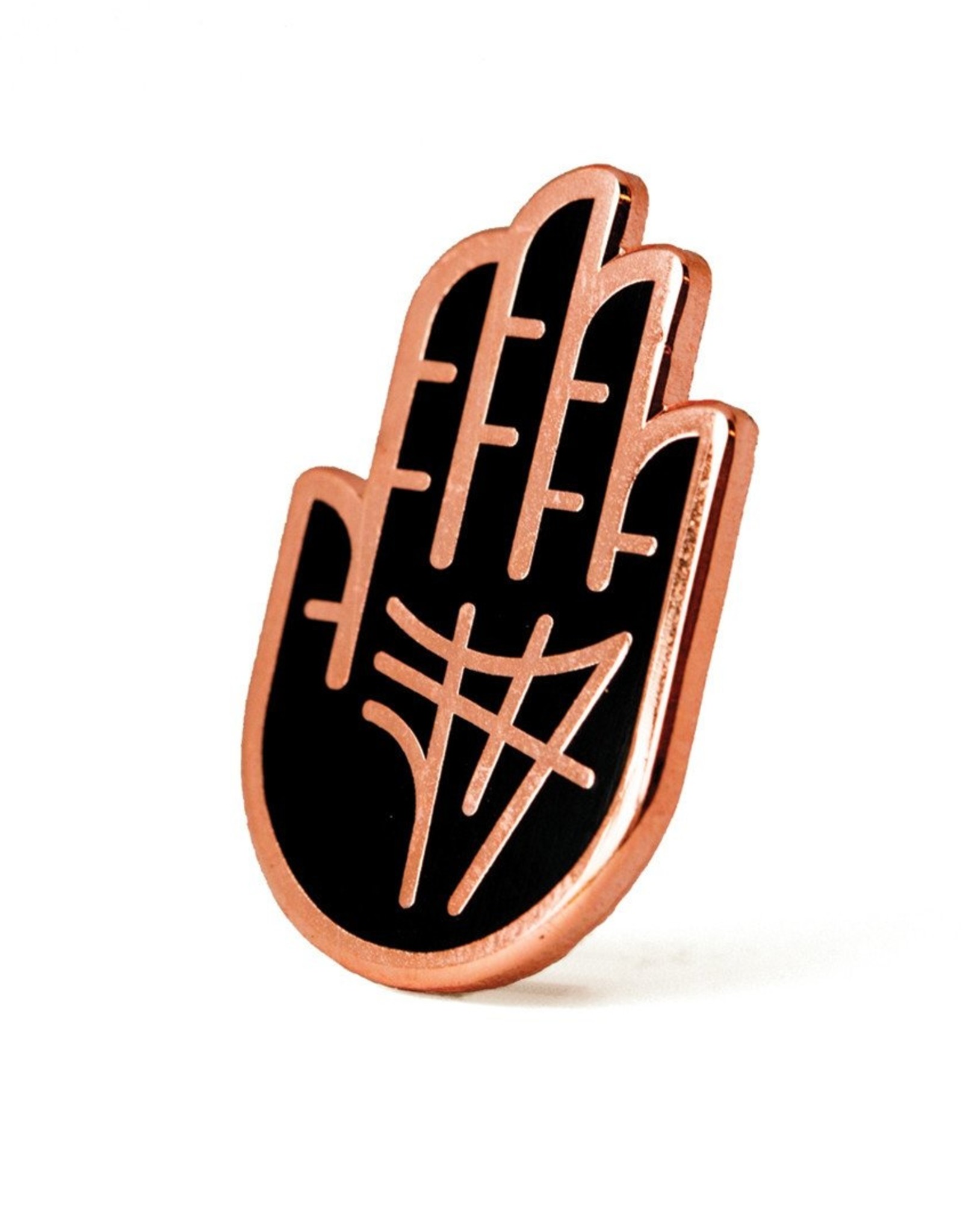 These Are Things ''Black Hand'' Enamel Pin - These Are Things