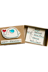Matchbox Card Birthday Elephant