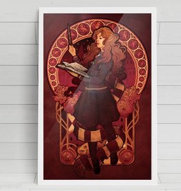 "The Brightest Witch of Her Age" Art Print by Megan Lara