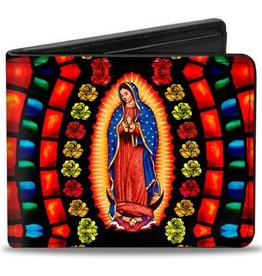 Buckle Down Belts Virgen de Guadalupe Bi-Fold Wallet