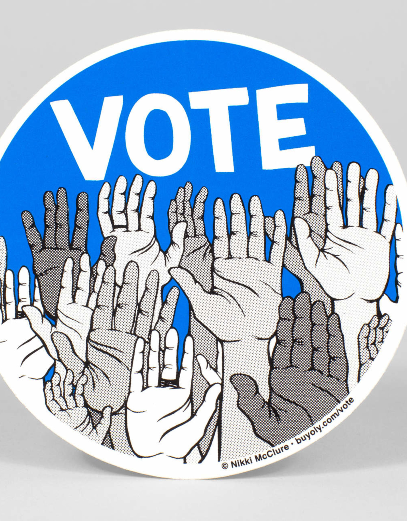 VOTE Sticker - Nikki McClure