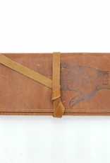 In Blue Handmade Palmistry - Leather Pocketbook Wallet