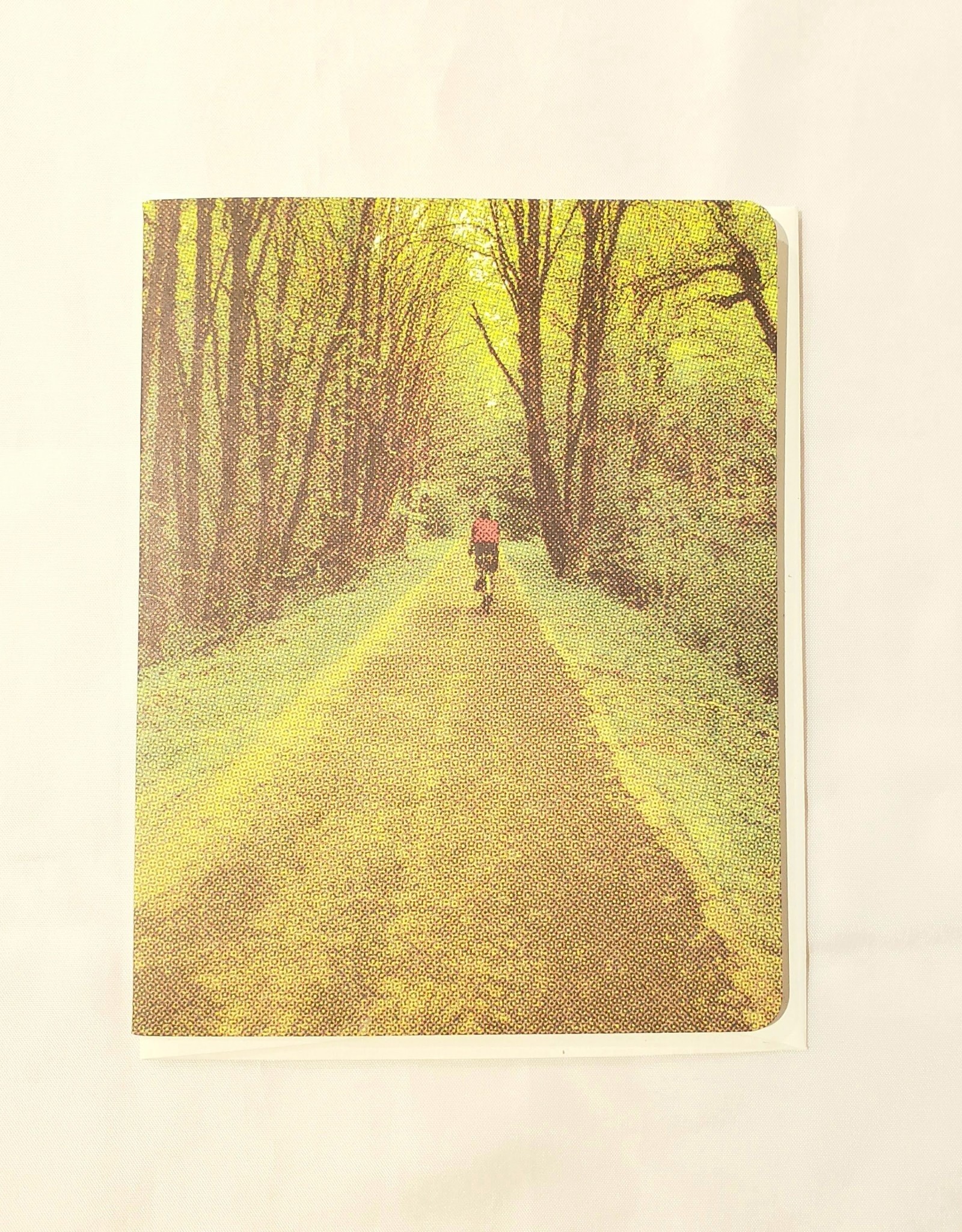 Bike Path Greeting Card - Stumptown Printers