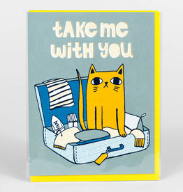 Allison Cole "Take Me With You" Greeting Card - Allison Cole