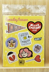 Tuesday Bassen Girls Gift Label Sticker Sheets -3 per pack by Tuesday Bassen