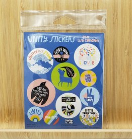 Unity Sticker Sheets -3 per pack by Lisa Congdon