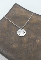 Oh, Hello Friend Constellation Necklace - silver plate