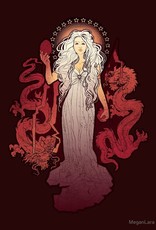 "Dragon Mother" Art Print by Megan Lara