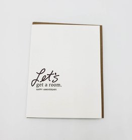 "Let's Get a Room'' Greeting Card - Sapling Press