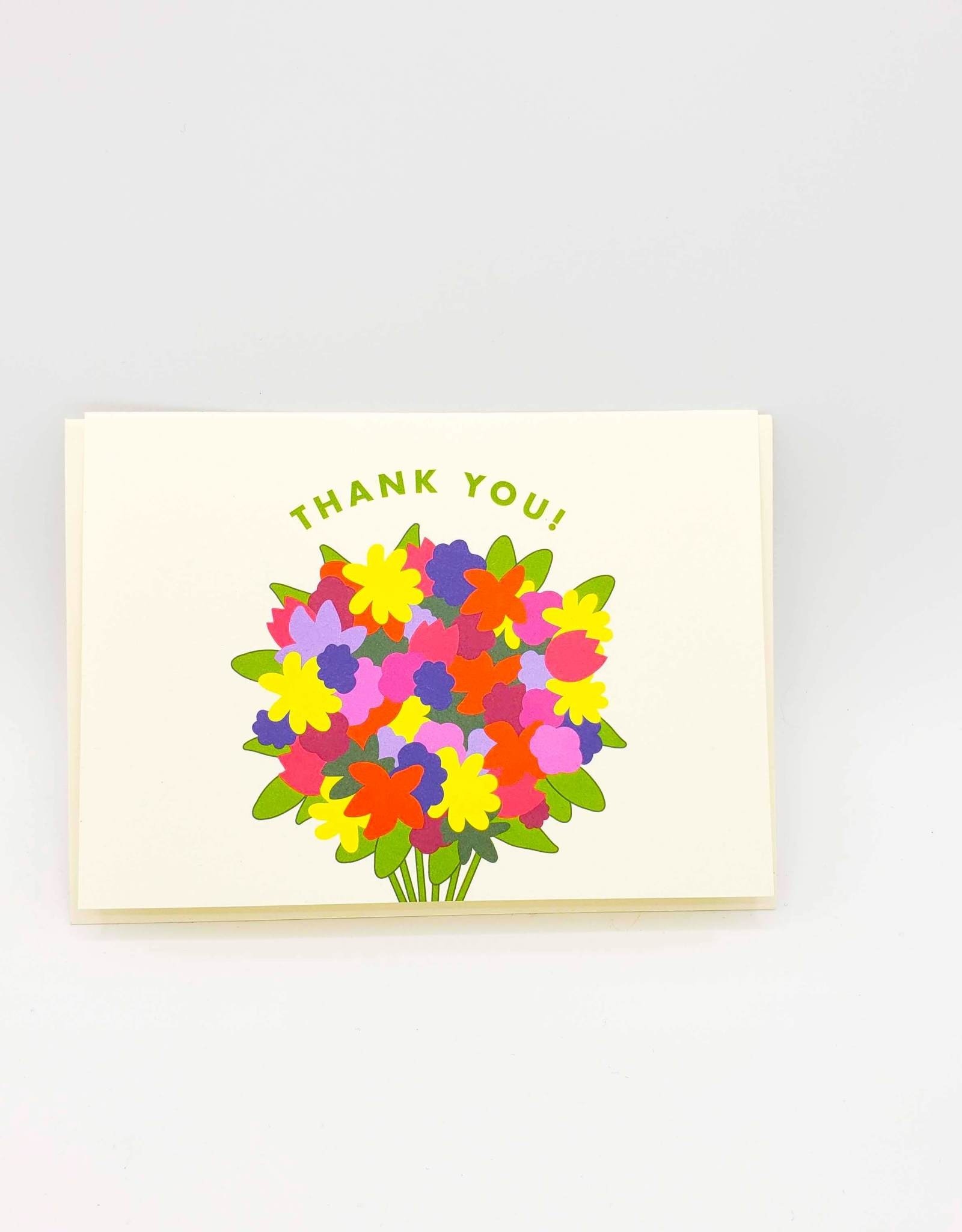 Seltzer Bouquet Thank You Greeting Card -Seltzer