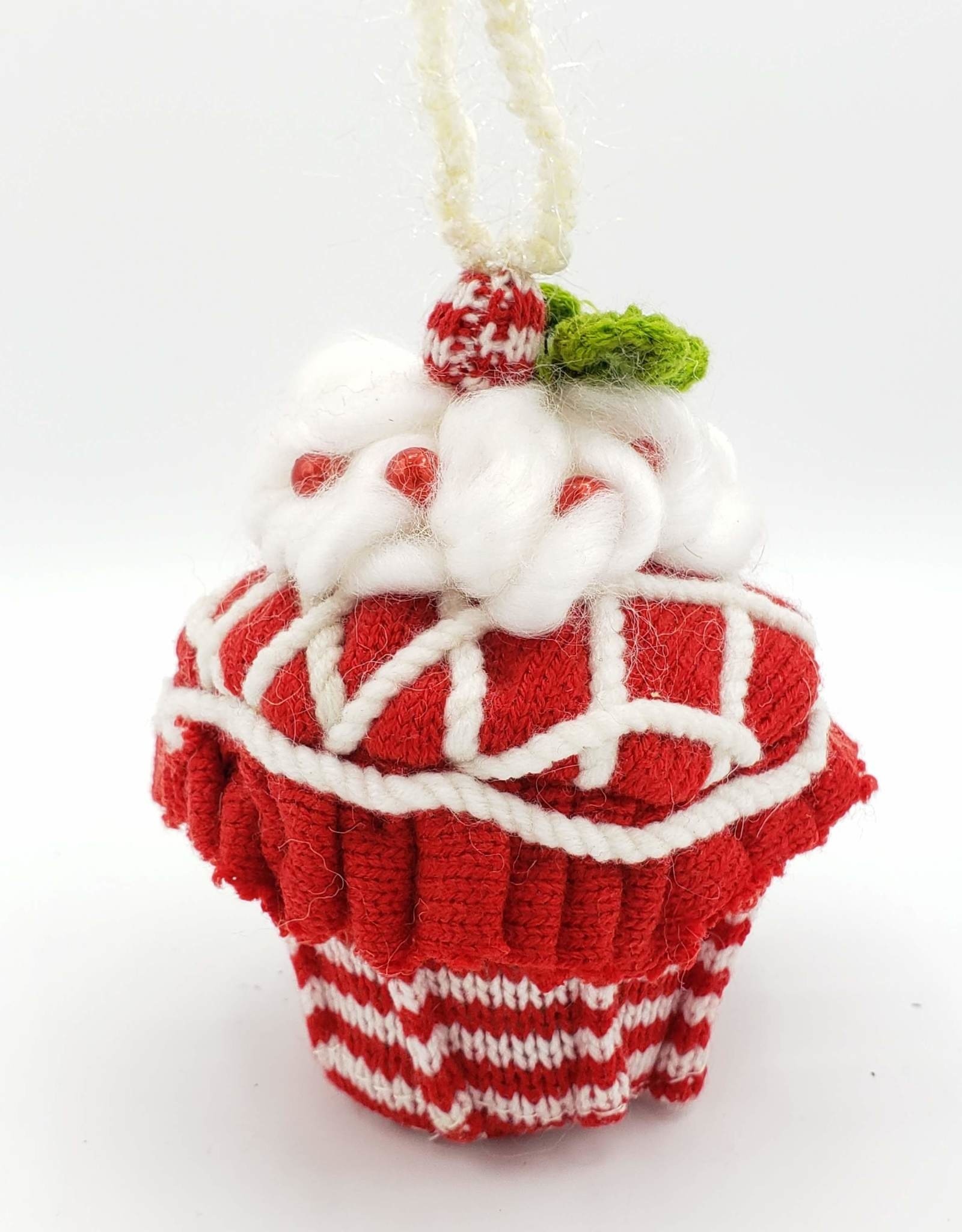 Plush Cupcake Ornament