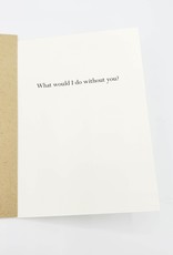 Seltzer "You Complete my Sentences" Love Greeting Card - Seltzer